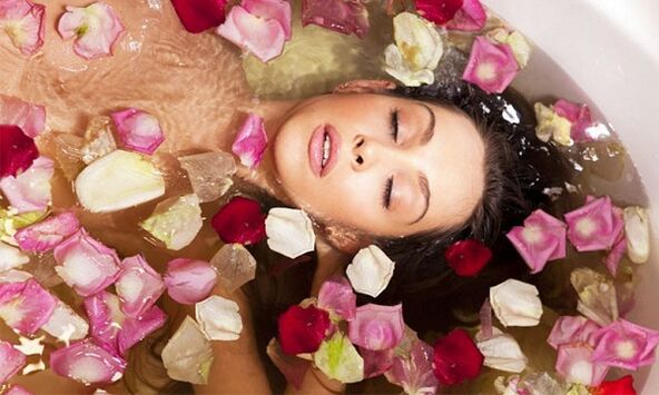 prendre des bains d'huile pour agrandir les seins